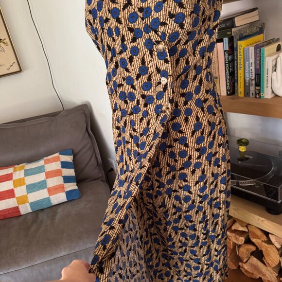 Vintage 90's Limited Wrap Dress - Picture 2 of 9